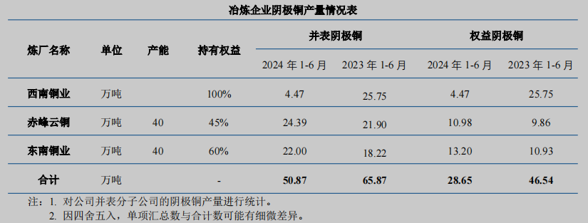 云南銅業(yè)H1凈利潤(rùn)微增 西南銅業(yè)減產(chǎn)超20萬(wàn)噸銅|財(cái)報(bào)解讀