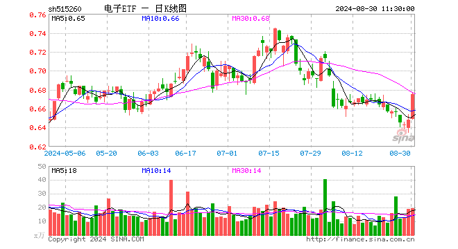 主力資金狂涌，業(yè)績喜報頻傳，蘋果利好迭出！電子領(lǐng)漲兩市，東山精密漲停，電子ETF（515260）盤中暴拉3%！