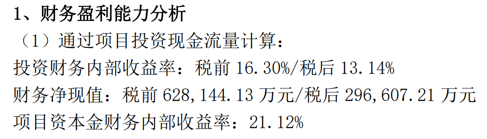 380億能源巨頭大動(dòng)作：廣匯能源總市值381億元、賬面資金35億，擬164.8億投建煤炭項(xiàng)目稅后收益率將達(dá)13.14%  第1張