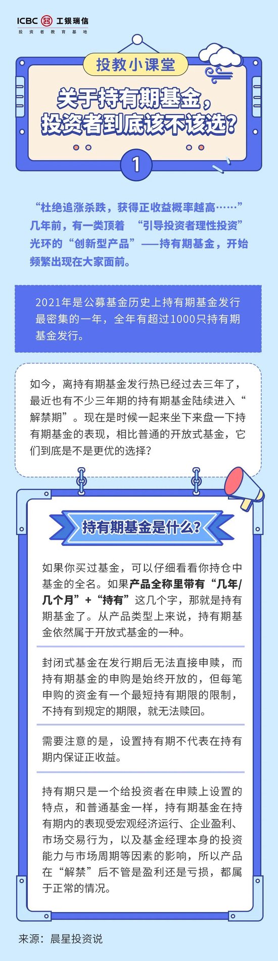 【金融教育宣傳月】關(guān)于持有期基金，投資者到底該不該選？（一）