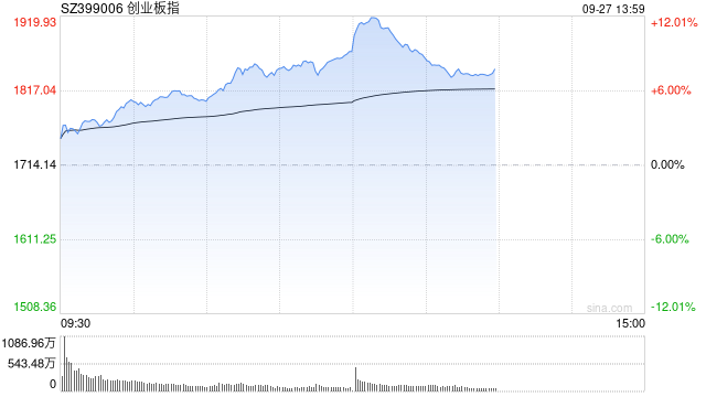 新記錄！創(chuàng)業(yè)板指漲超10%