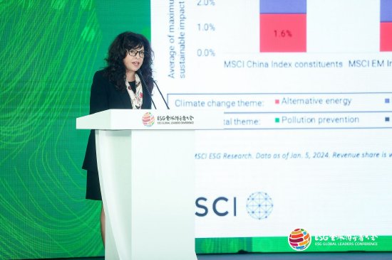 MSCI亞太區(qū)ESG與氣候業(yè)務(wù)主管何詩蘭：氣候變化無國界