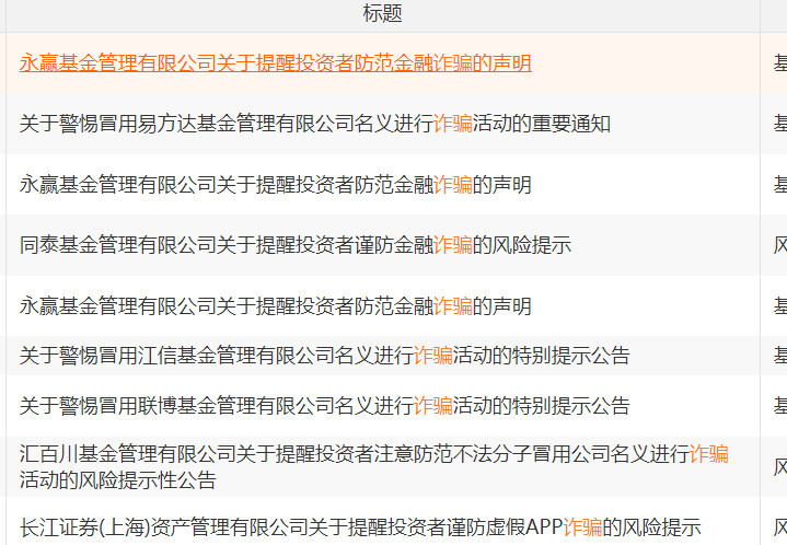 萬億巨頭易方達(dá)基金緊急提醒：有不法分子冒用12315平臺(tái)名義向部分投資者發(fā)送偽造《退費(fèi)公告》  第4張
