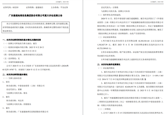 對賭糾紛，人事牽涉，中泰創(chuàng)投起訴“關(guān)聯(lián)方”？  第2張