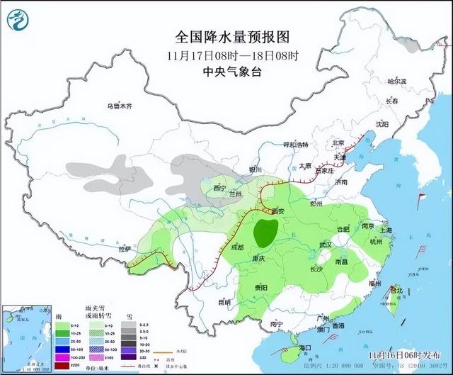 冷冷冷！大風(fēng)＋降溫都來了！全國冰凍線進(jìn)程圖出爐，這些地方雨雪天氣持續(xù)在線  第3張